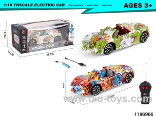 1:18 2ch RC car with light