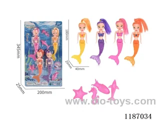 7 inch mermaids