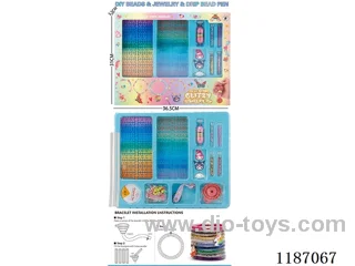 Tanaka drop bead + tanaka sleeve bracelet +DIY bead set
