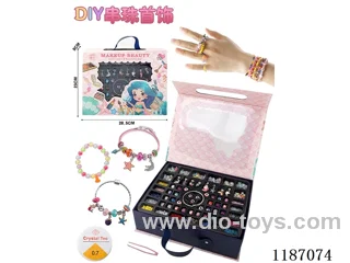 Hand beaded jewelry gift box
