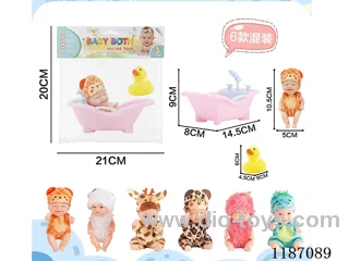 6 4 ? inch dolls with 2 accessories