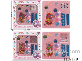DIY Unicorn Candy Beading + Makeup + Jewelry Box (two mixed)