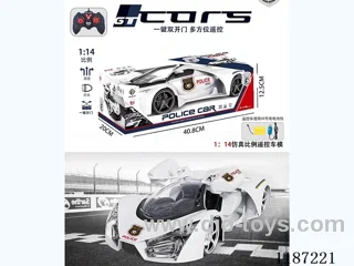 1：14 5ch rc car with light included battery