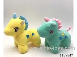 Plush Heart Horse