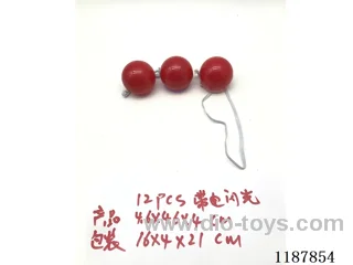 12 x 1 Bag of Electric Flashing Red Noses