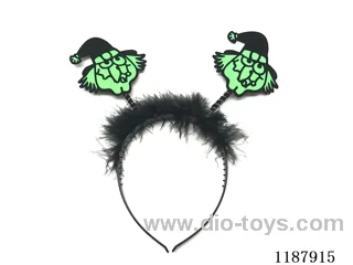 Witch Headdress with Sweater Stripes