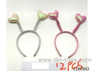 12pcs 1bag Love Peach Headdress