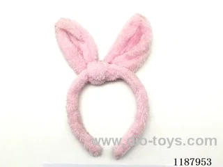 Plush Bunny Ears Headdress