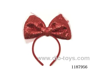 Beaded Mickey tiara with heart