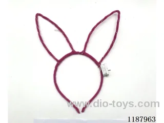 Rabbit ears with electric flash