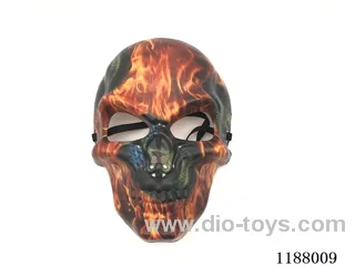 Flaming Skull Mask