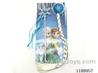 Princess Hair Plus Cane Two Piece Set