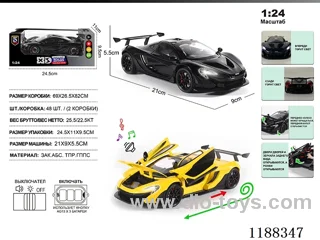 1:24 Die-casting zinc alloy pull back car W L/M