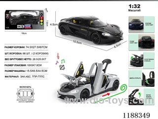 1:32 Die-casting zinc alloy pull back car W L/M