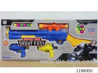 ping pong gun with small gun