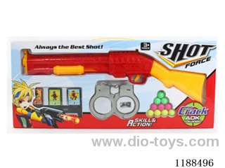 ping pong gun with police set