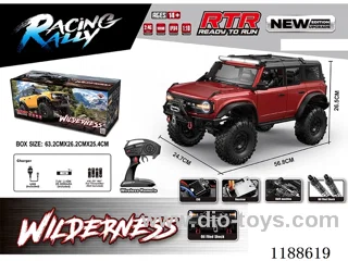 1:10 Full Scale Model Climbing RC Vehicle included battery