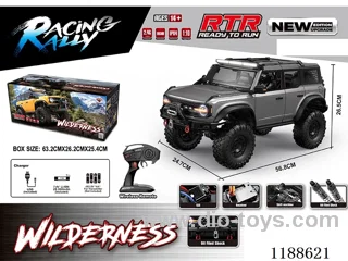 1:10 Full Scale Model Climbing RC Vehicle included battery