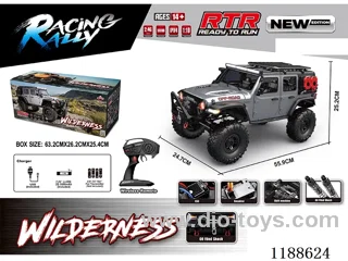 1:10 Full Scale Model Climbing RC Vehicle included battery