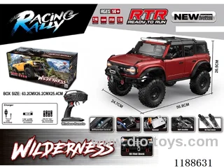 1:10 Full Scale Model Climbing RC Vehicle included battery