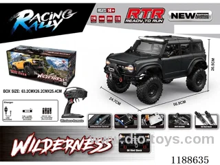 1:10 Full Scale Model Climbing RC Vehicle included battery