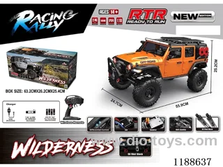 1:10 Full Scale Model Climbing RC Vehicle included battery