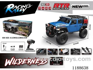 1:10 Full Scale Model Climbing RC Vehicle included battery