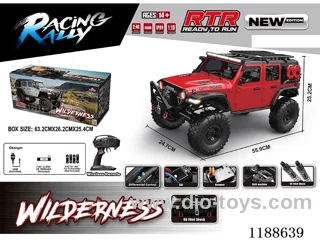 1:10 Full Scale Model Climbing RC Vehicle included battery