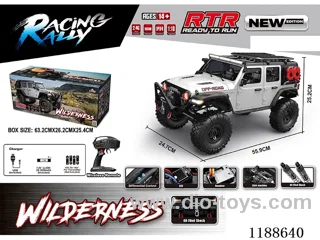 1:10 Full Scale Model Climbing RC Vehicle included battery
