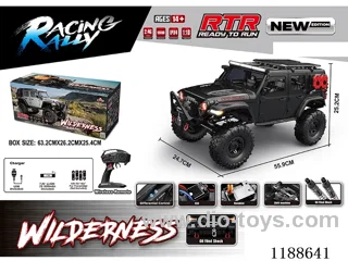1:10 Full Scale Model Climbing RC Vehicle included battery