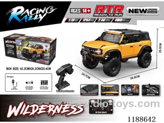1:10 Full Scale Model Climbing RC Vehicle included battery