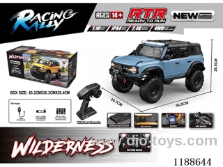 1:10 Full Scale Model Climbing RC Vehicle included battery