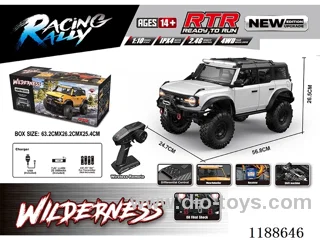 1:10 Full Scale Model Climbing RC Vehicle included battery