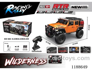 1:10 Full Scale Model Climbing RC Vehicle included battery