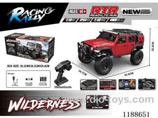 1:10 Full Scale Model Climbing RC Vehicle included battery