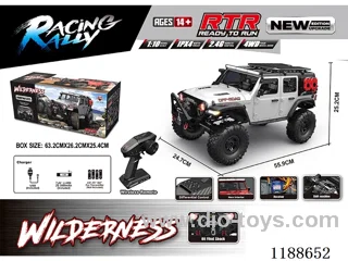 1:10 Full Scale Model Climbing RC Vehicle included battery