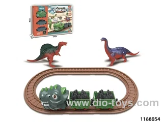railroad dinosaur car