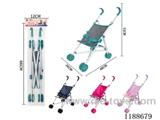 Plastic Trolley-Four Colors Mixed-Thick Cloth