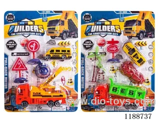 pull back Rescue Engineering Set (2 mixes)