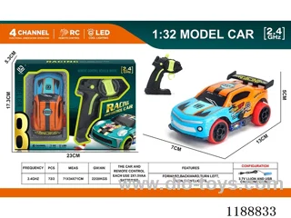 2.4G PVC rc car included battery