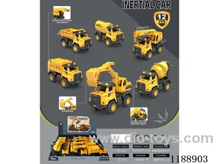 Inertia Engineering Vehicle three mixed 12pcs/box