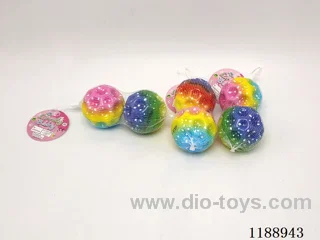 2PCS 7CM high resilience Snowflake Moon Balls
