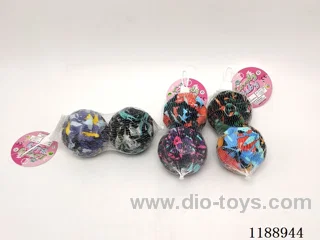 2PCS 7CM high resilience Camouflage Moon Balls