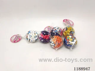 2PCS 7CM high resilience Multi Unicorn Moon Balls
