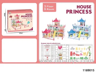 9 Room Villa Toys