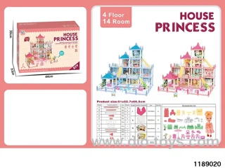 14 Room Villa Toys
