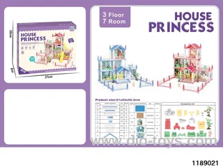 7 Room Villa Toys