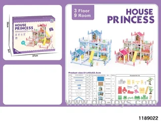 9 Room Villa Toys