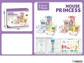 7 Room Villa Toys