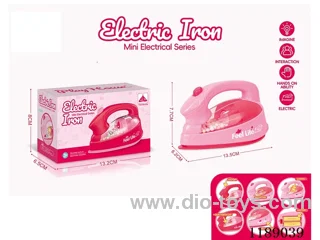 B/O Iron with light not included 2*AA battery